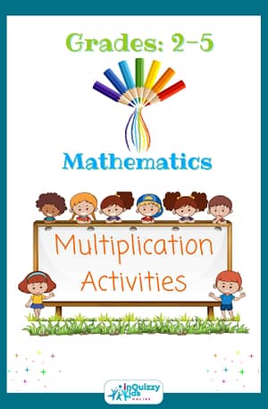 Multiplication Activities Cover