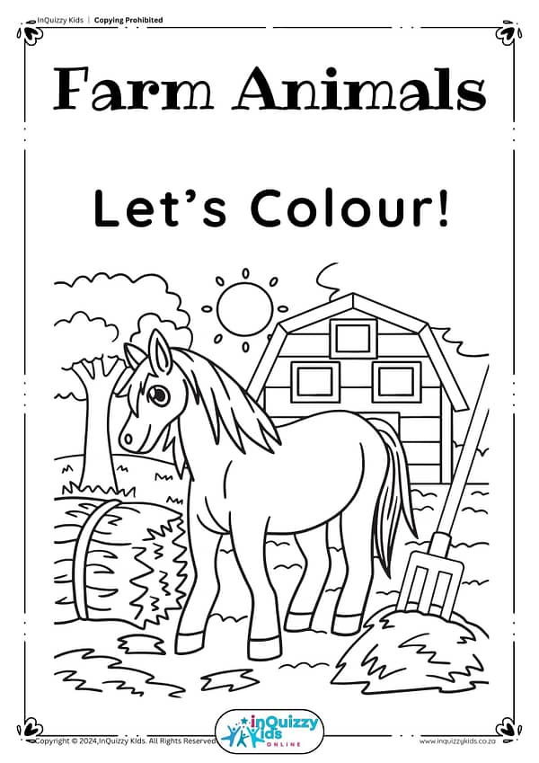 Farm Animals cover page