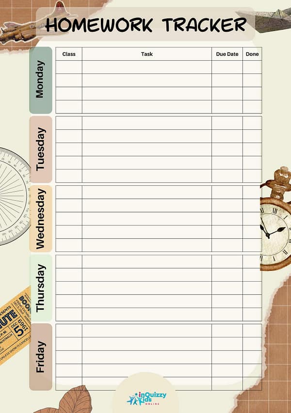Homework Tracker
