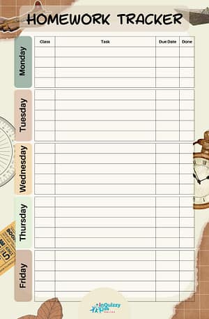 Homework Tracker