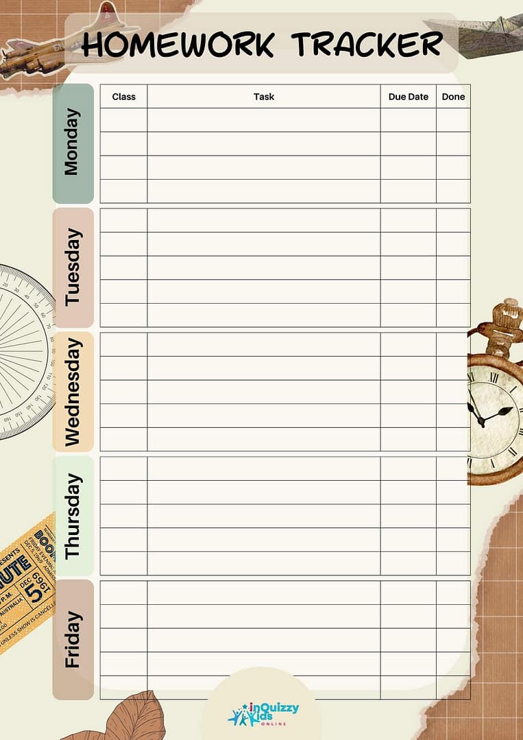 Homework Tracker