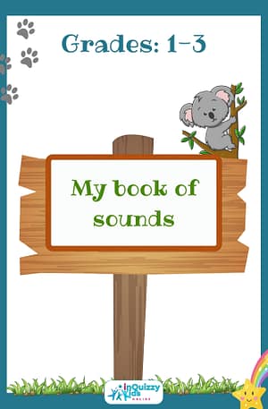 My book of sounds cover page