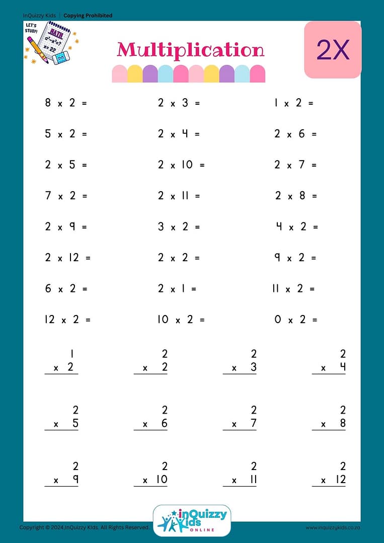 Multiplication Activities Math Booklet - Grades 2 to 5 - Image 2