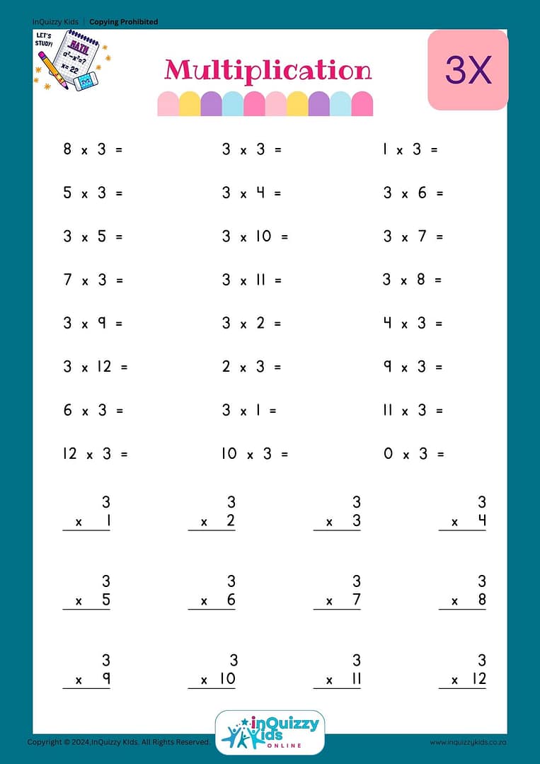 Multiplication Activities Math Booklet - Grades 2 to 5 - Image 3