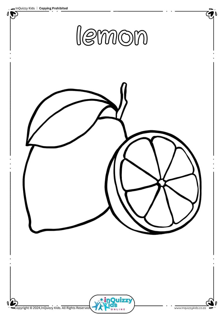 Let's Colour - Fruit - Image 8