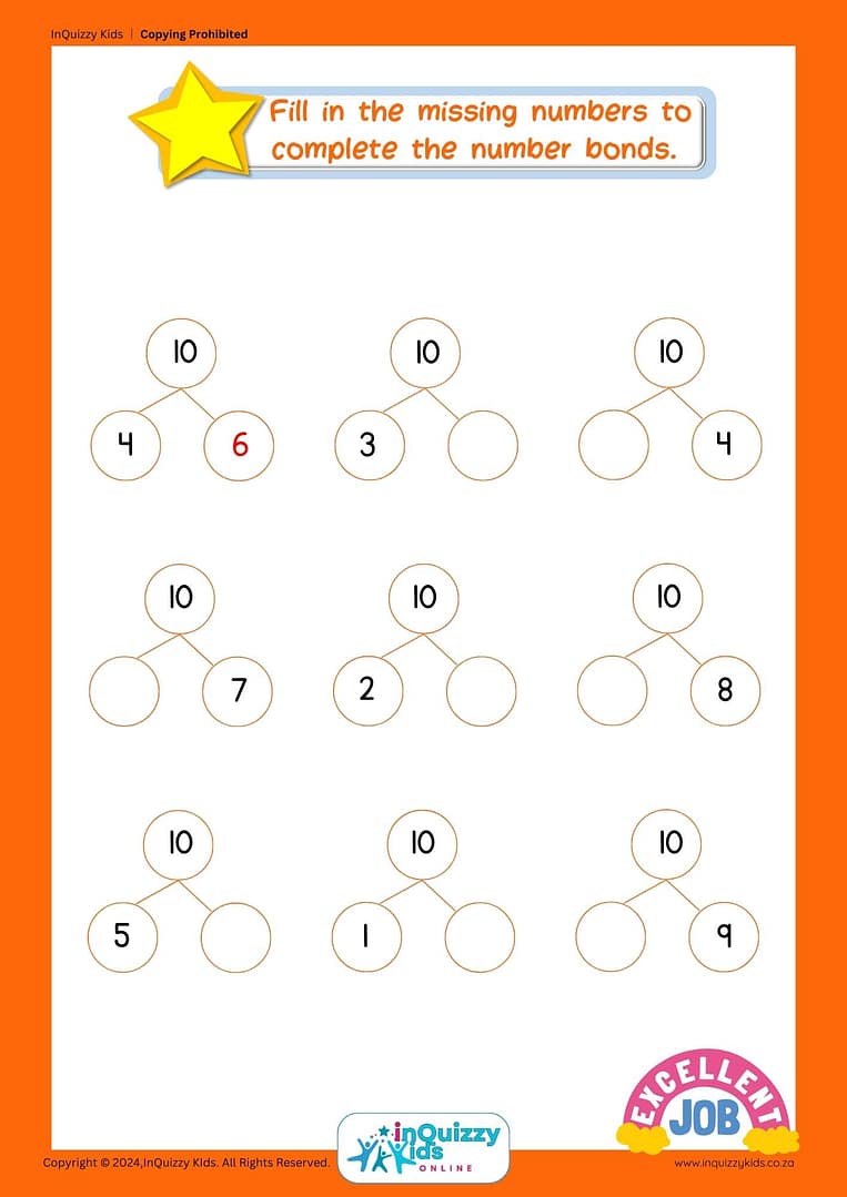 Gr 1 Mathematics - Number bonds - Image 2
