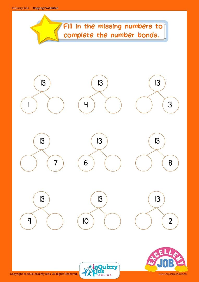 Gr 1 Mathematics - Number bonds - Image 4